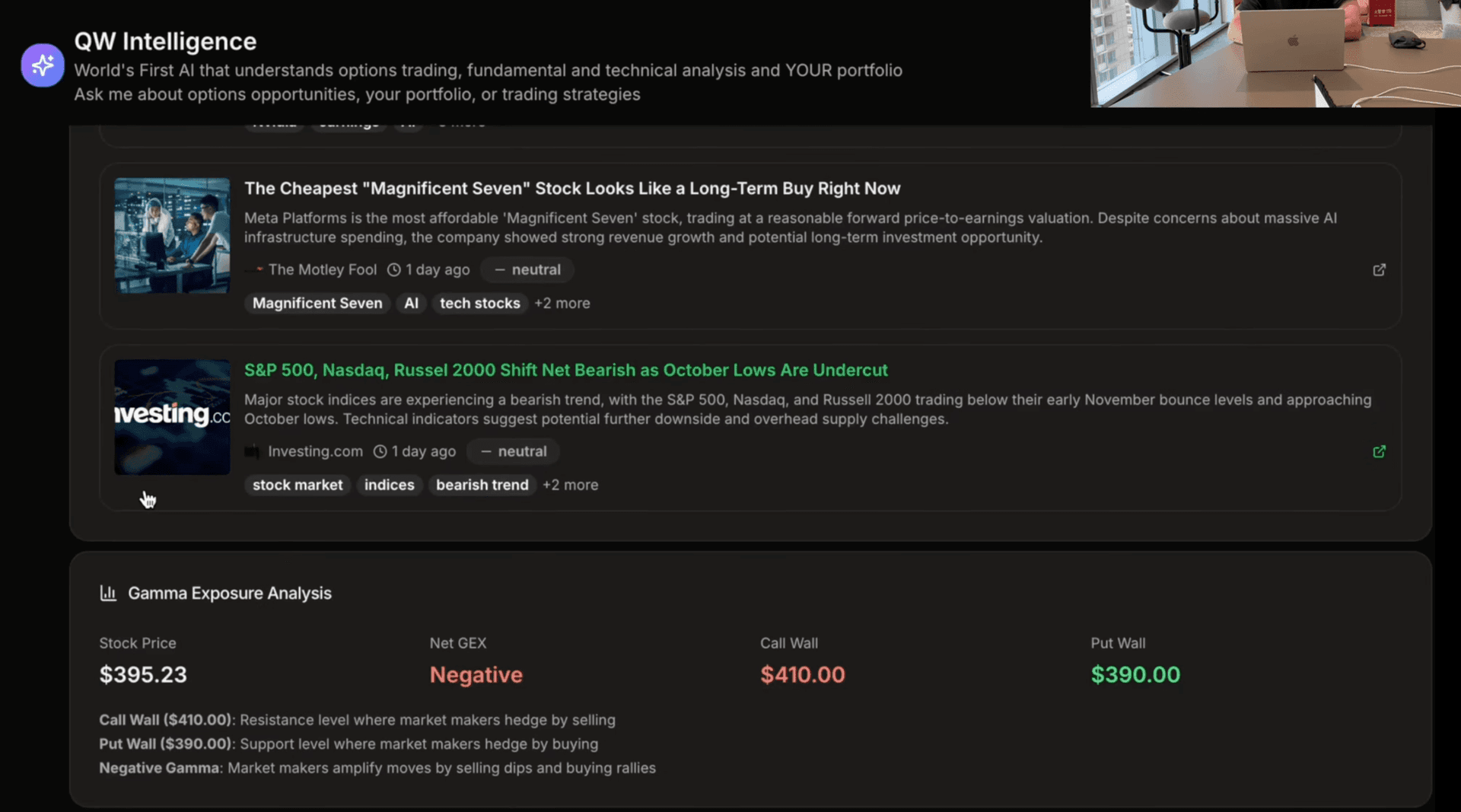 Understand market context