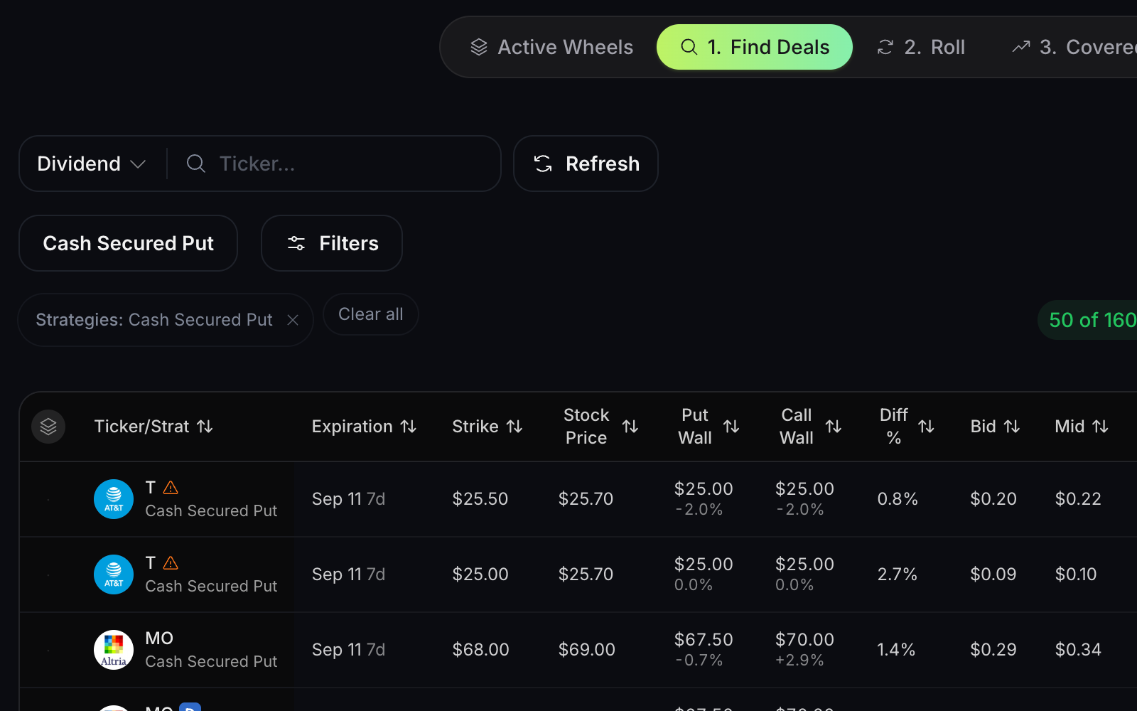 Real-time Portfolio Suggestions!