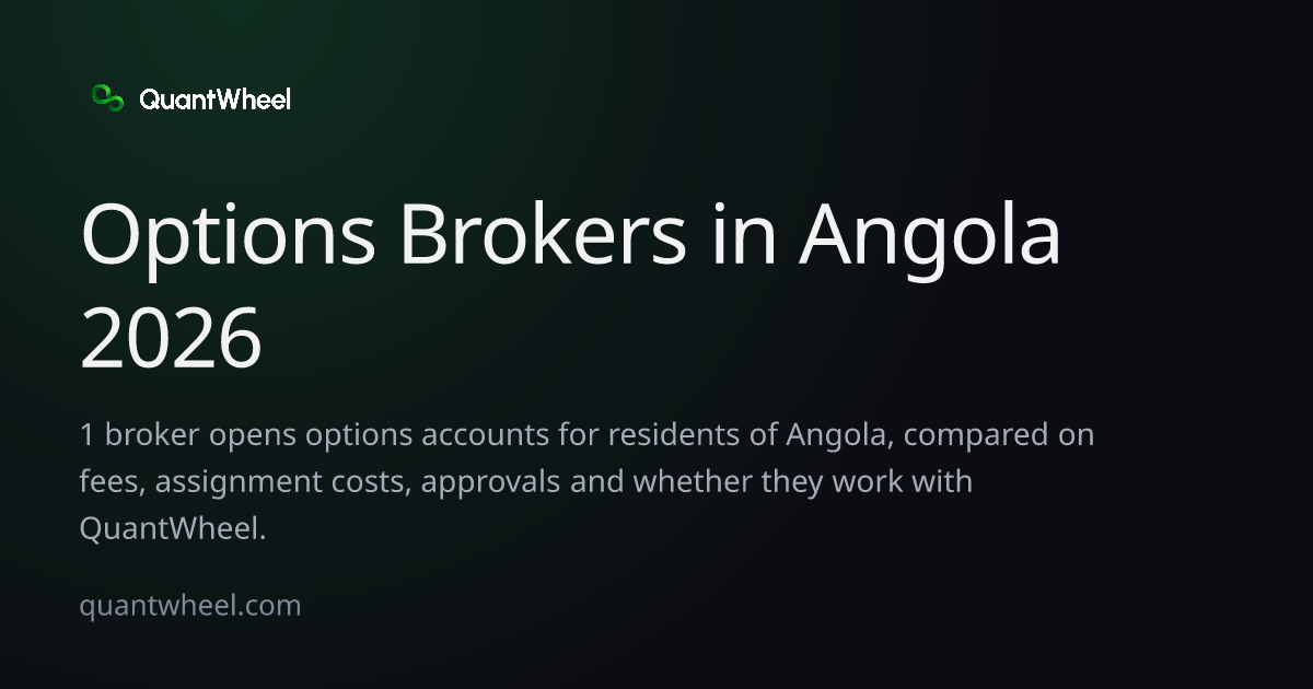 The share card of Options brokers in Angola