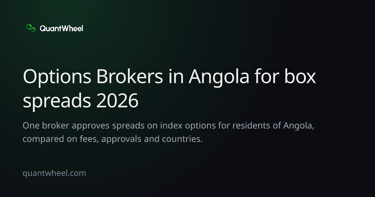 The share card of Options brokers in Angola for box spreads