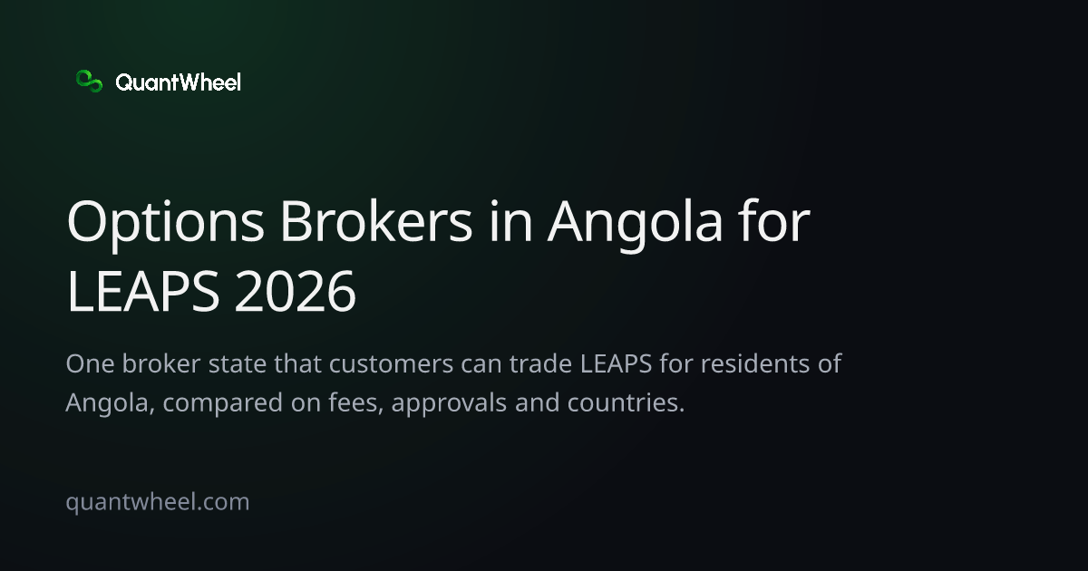 The share card of Options brokers in Angola for LEAPS