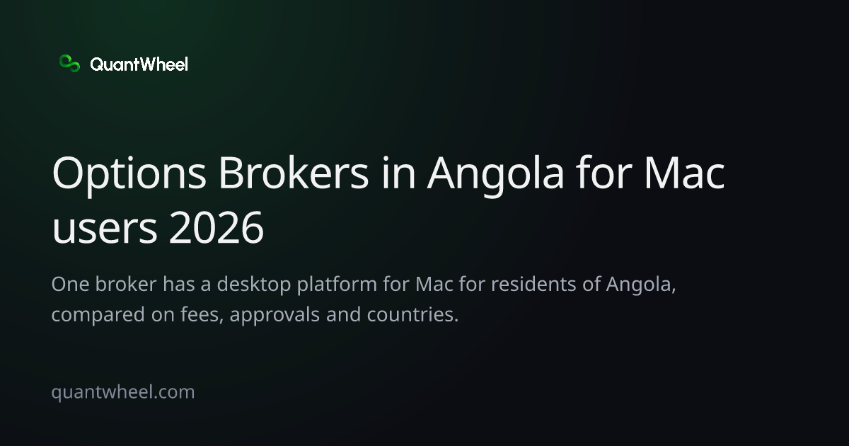 The share card of Options brokers in Angola for Mac users