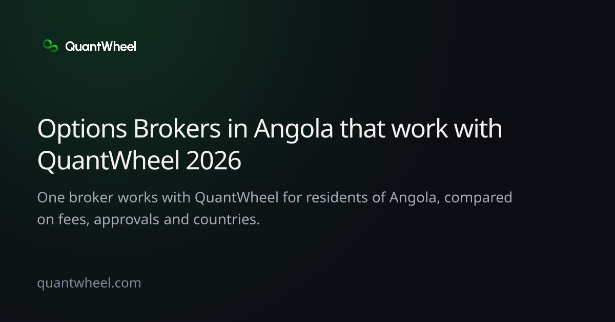 The share card of Options brokers in Angola that work with QuantWheel