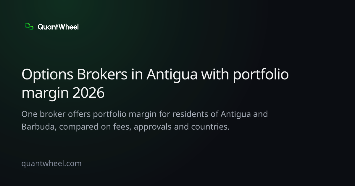The share card of Options brokers in Antigua and Barbuda with portfolio margin