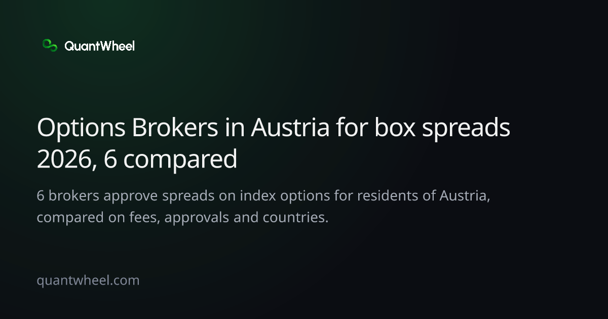 The share card of Options brokers in Austria for box spreads