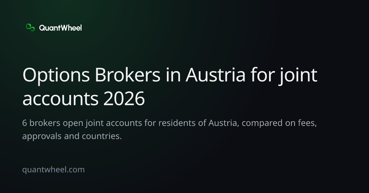 The share card of Options brokers in Austria for joint accounts