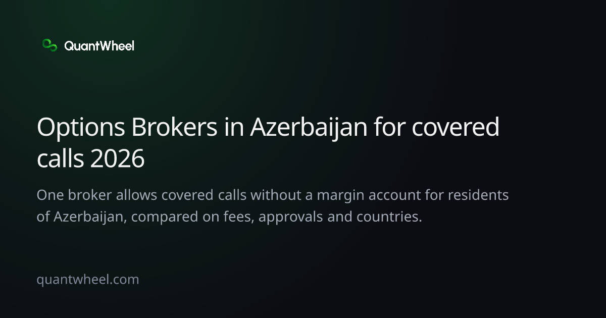 The share card of Options brokers in Azerbaijan for covered calls