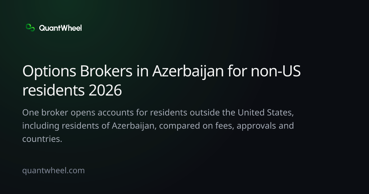 The share card of Options brokers in Azerbaijan for non-US residents