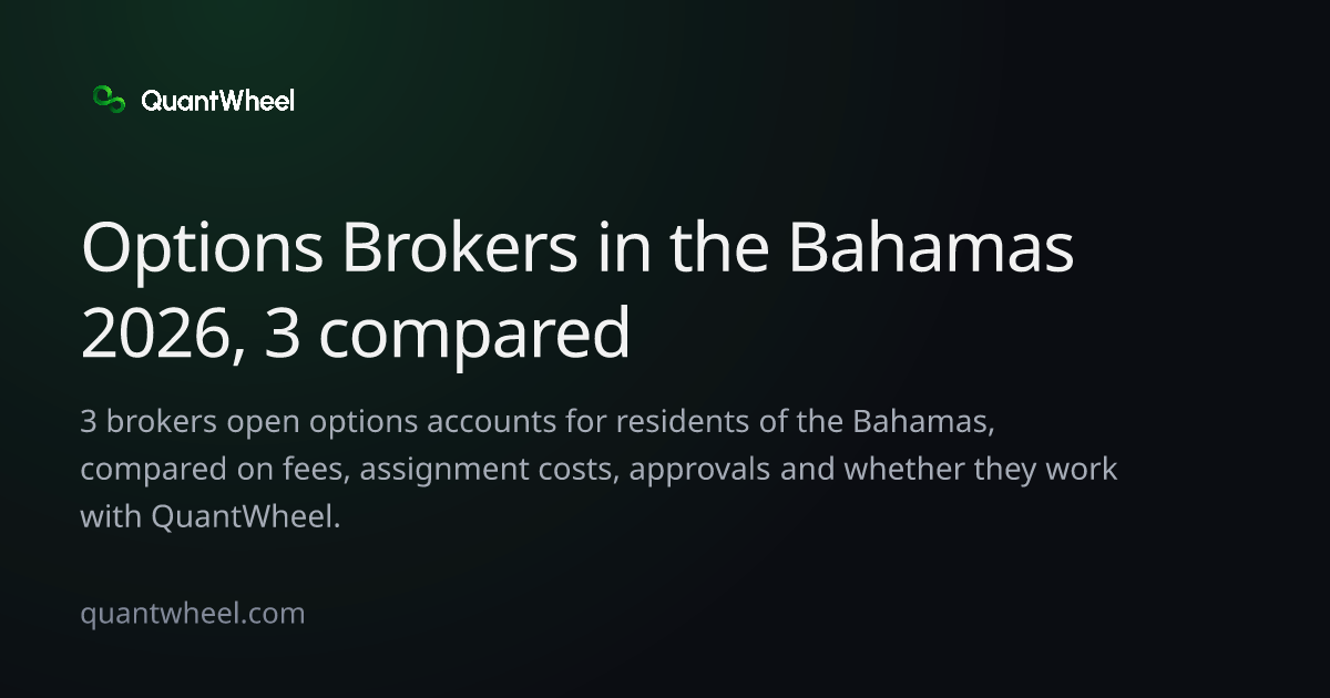 The share card of Options brokers in the Bahamas