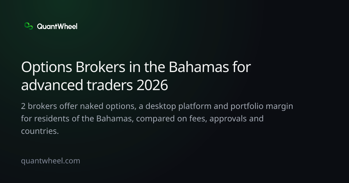 The share card of Options brokers in the Bahamas for advanced traders