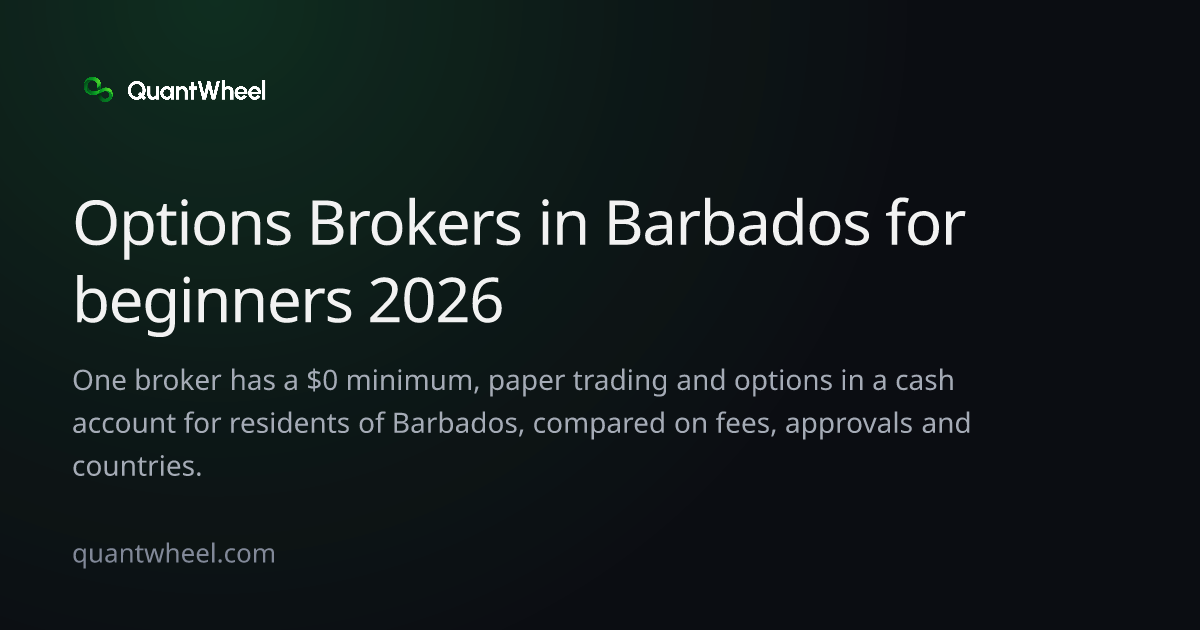 The share card of Options brokers in Barbados for beginners