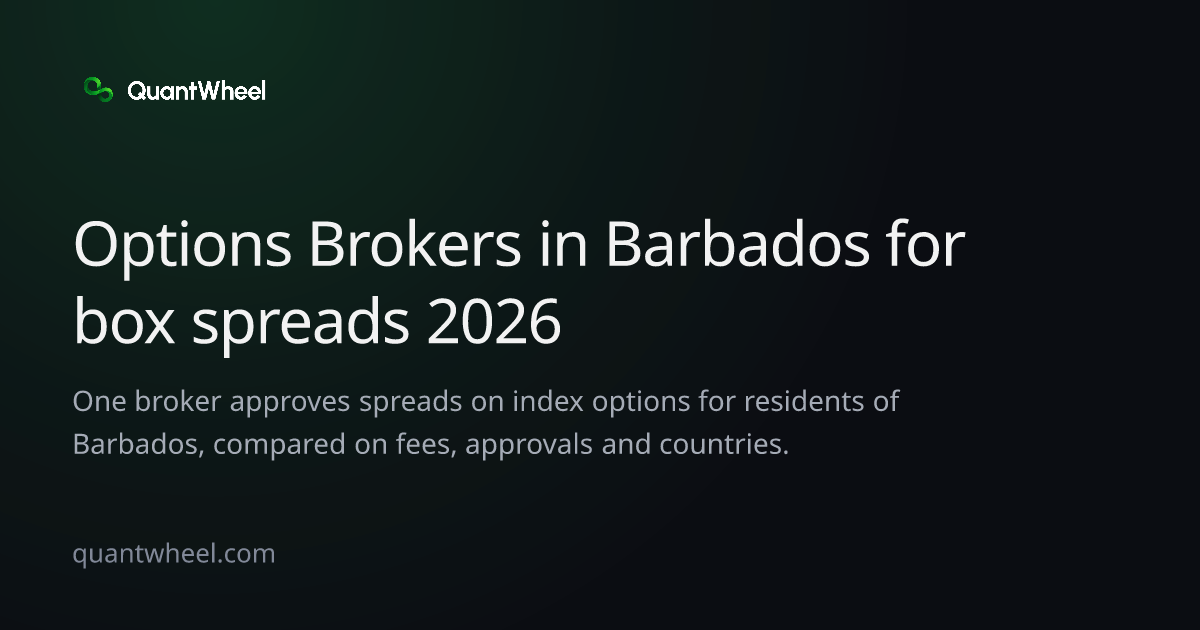 The share card of Options brokers in Barbados for box spreads