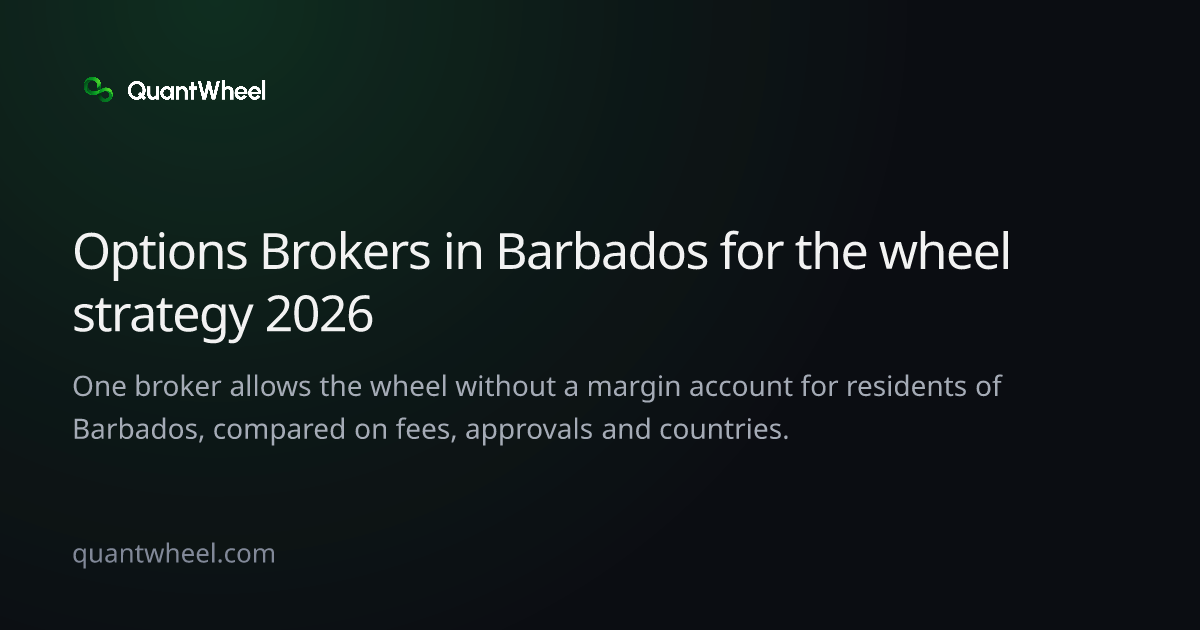 The share card of Options brokers in Barbados for the wheel strategy