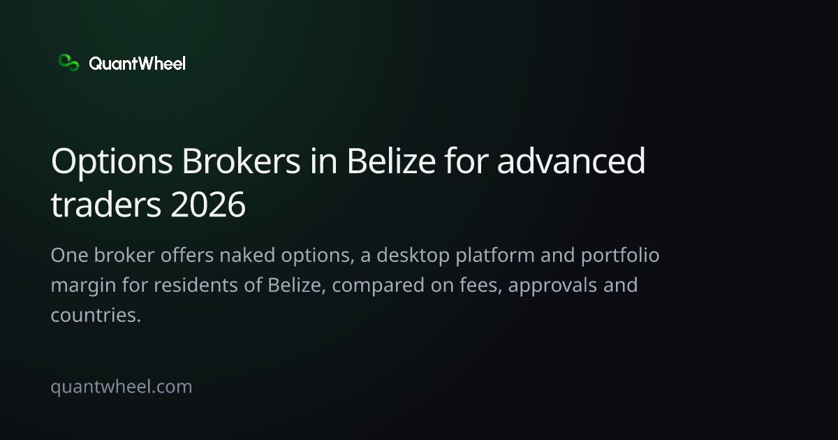 The share card of Options brokers in Belize for advanced traders