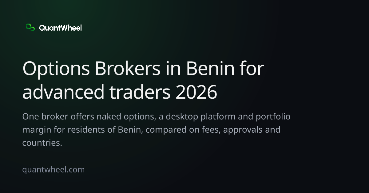 The share card of Options brokers in Benin for advanced traders