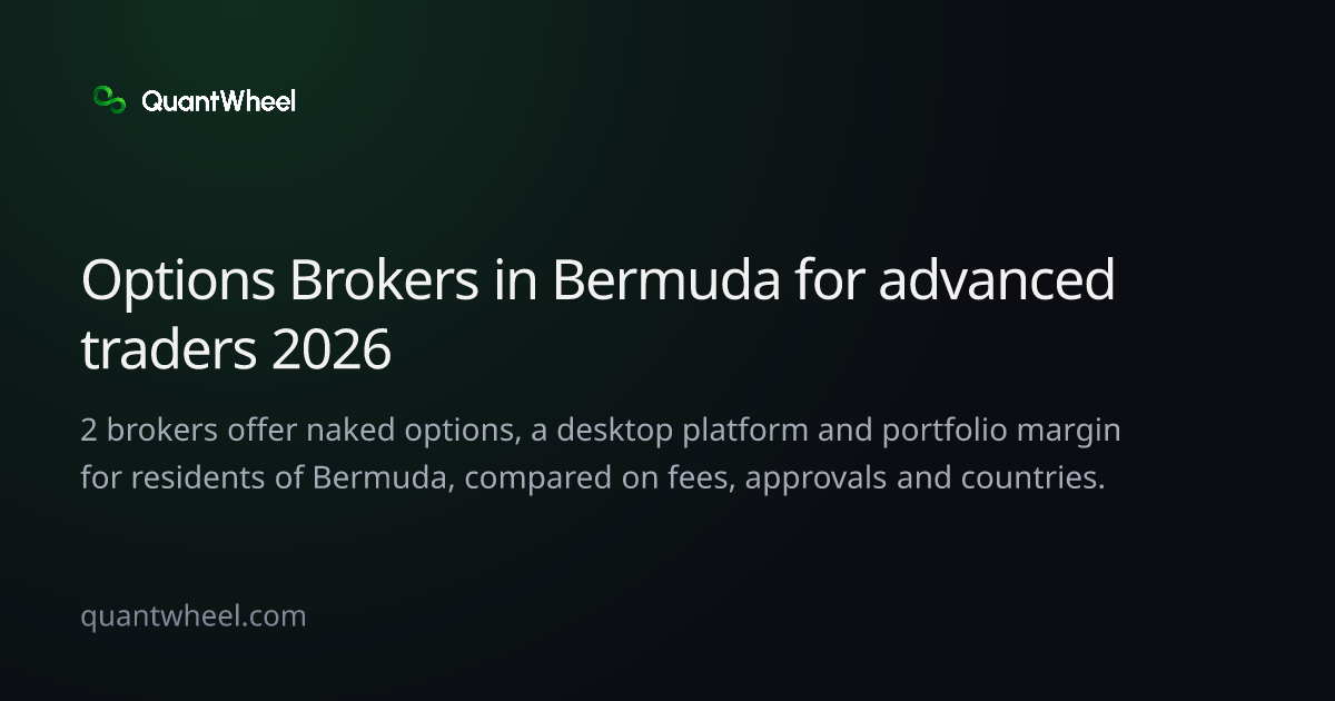 The share card of Options brokers in Bermuda for advanced traders