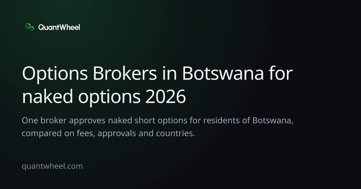 The share card of Options brokers in Botswana for naked options