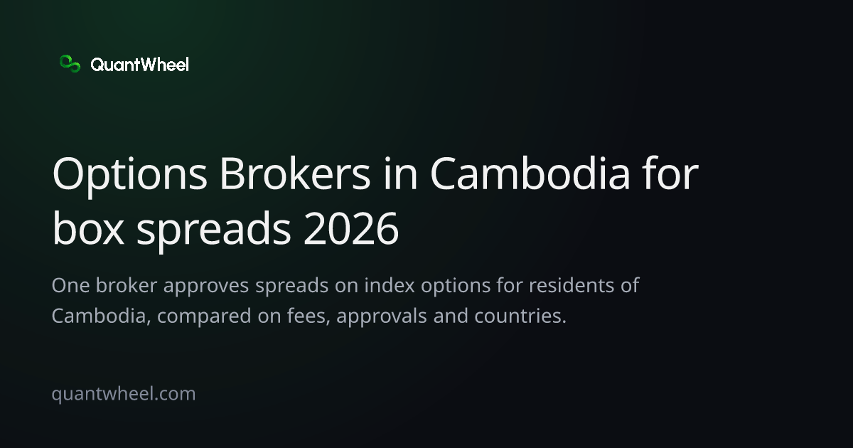 The share card of Options brokers in Cambodia for box spreads