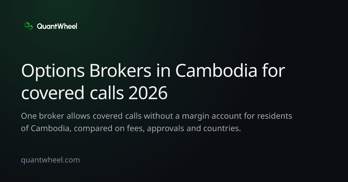 The share card of Options brokers in Cambodia for covered calls