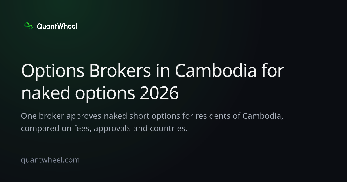 The share card of Options brokers in Cambodia for naked options