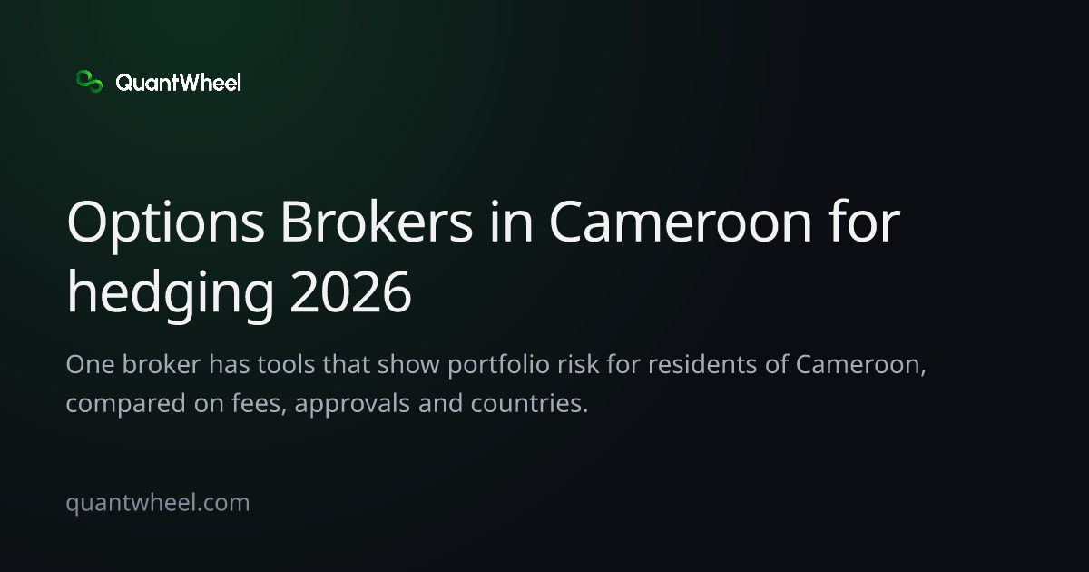 The share card of Options brokers in Cameroon for hedging