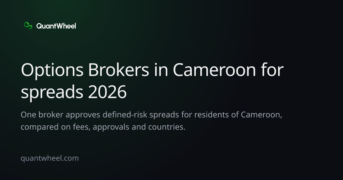 The share card of Options brokers in Cameroon for spreads