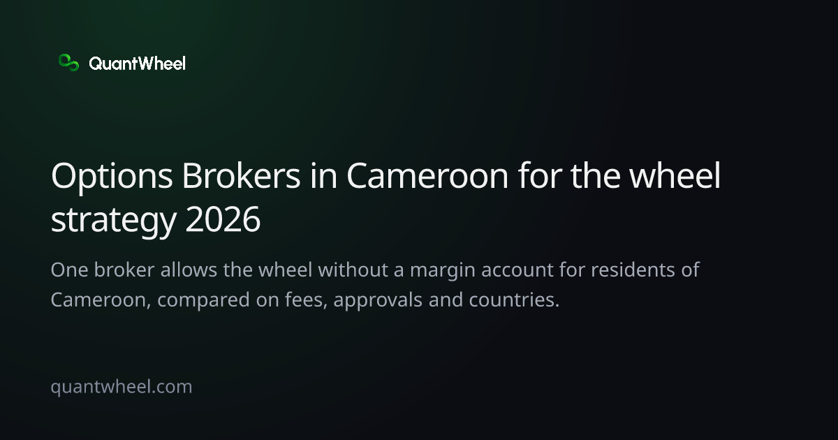 The share card of Options brokers in Cameroon for the wheel strategy