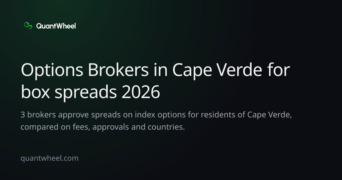 The share card of Options brokers in Cape Verde for box spreads