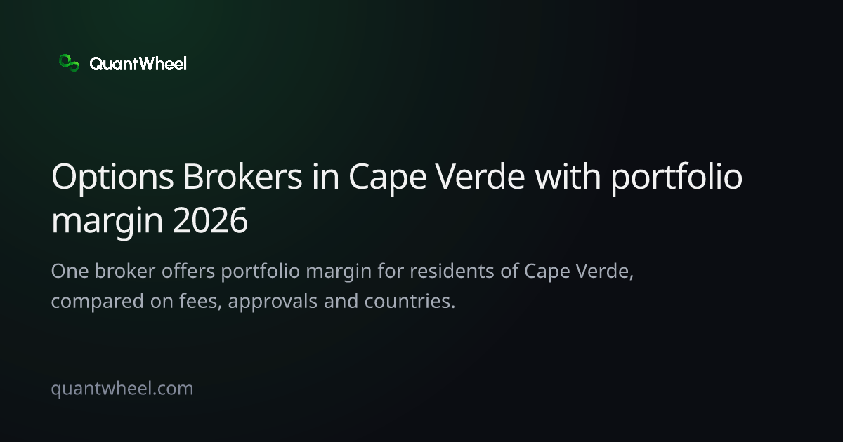 The share card of Options brokers in Cape Verde with portfolio margin
