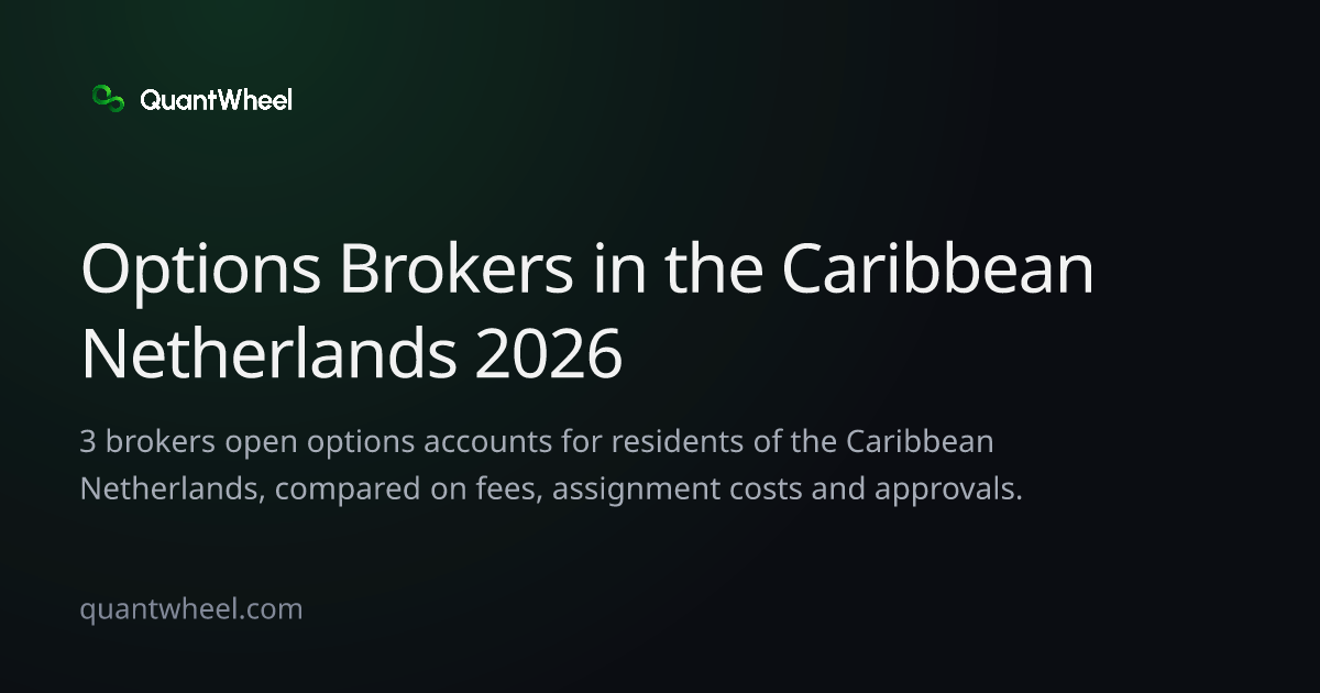 The share card of Options brokers in the Caribbean Netherlands