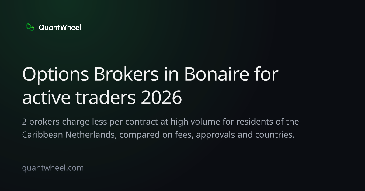 The share card of Options brokers in the Caribbean Netherlands for active traders