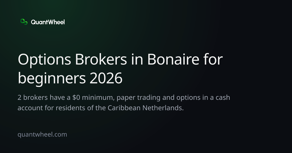 The share card of Options brokers in the Caribbean Netherlands for beginners