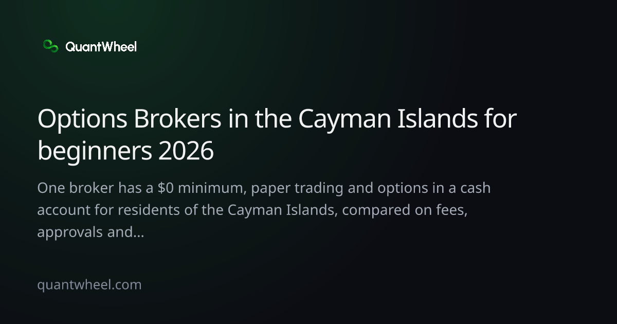 The share card of Options brokers in the Cayman Islands for beginners