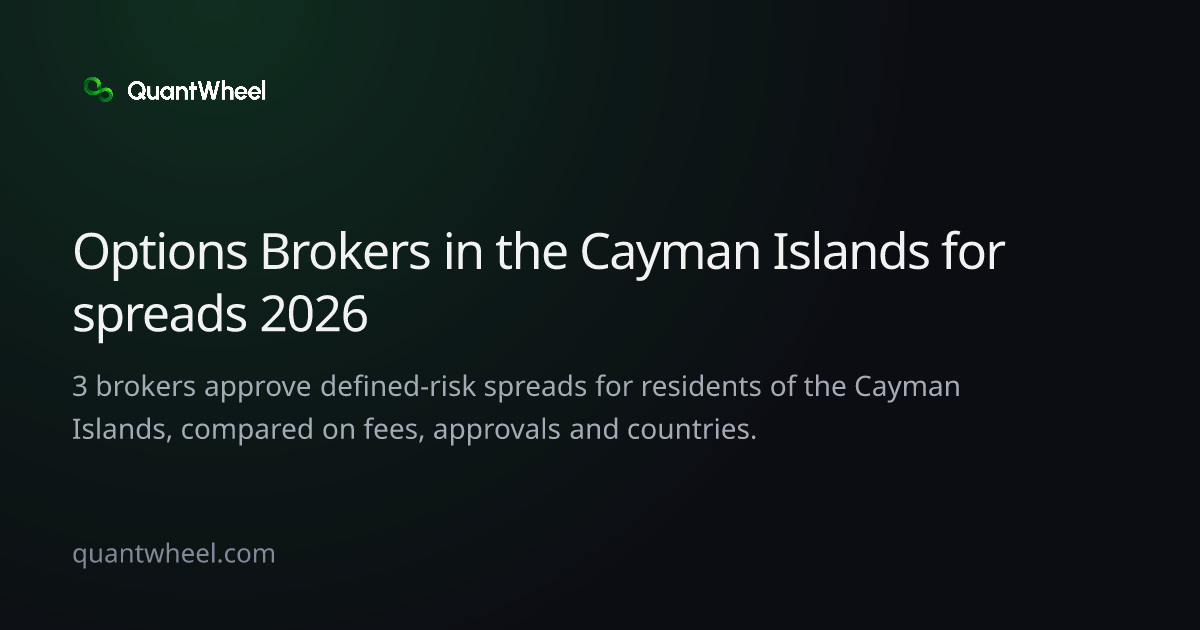 The share card of Options brokers in the Cayman Islands for spreads