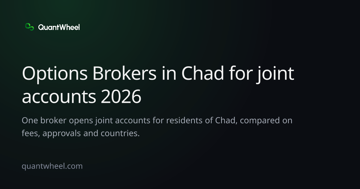 The share card of Options brokers in Chad for joint accounts
