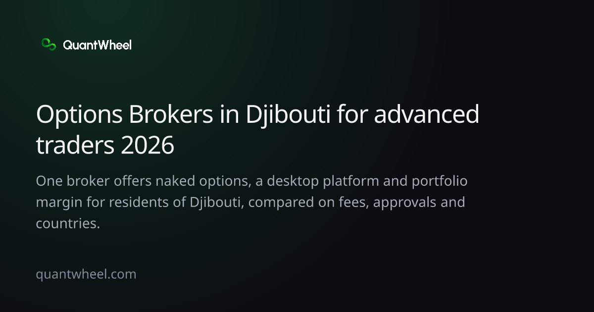 The share card of Options brokers in Djibouti for advanced traders