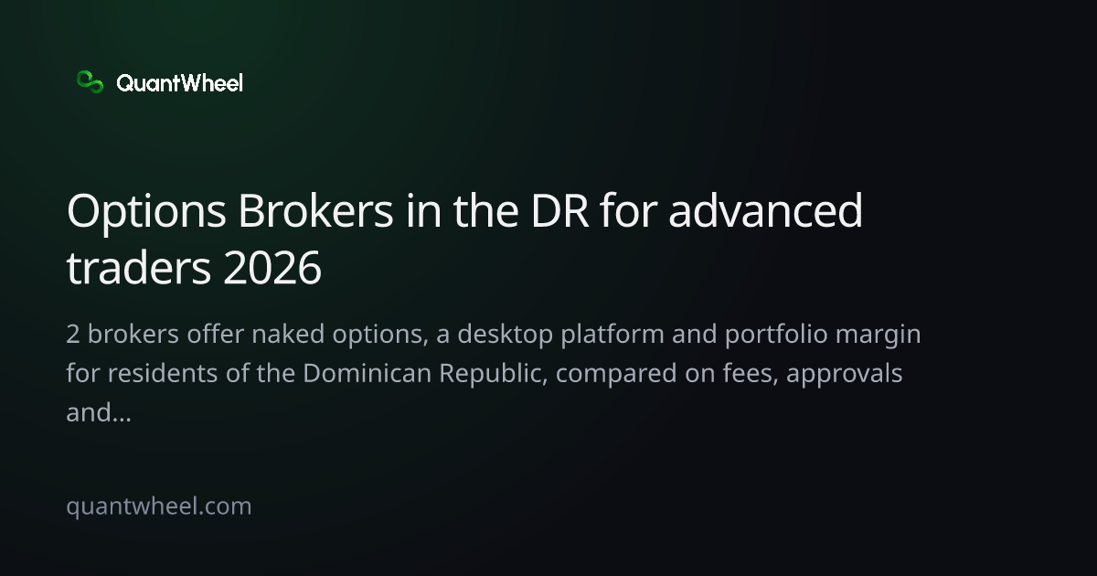 The share card of Options brokers in the Dominican Republic for advanced traders