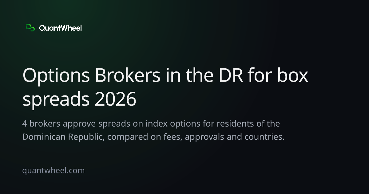 The share card of Options brokers in the Dominican Republic for box spreads