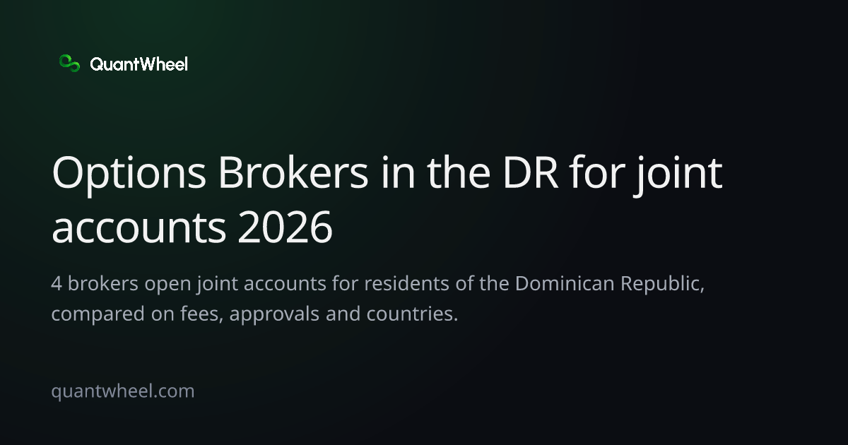 The share card of Options brokers in the Dominican Republic for joint accounts
