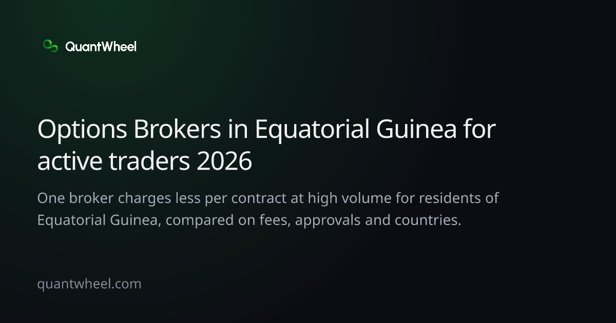 The share card of Options brokers in Equatorial Guinea for active traders