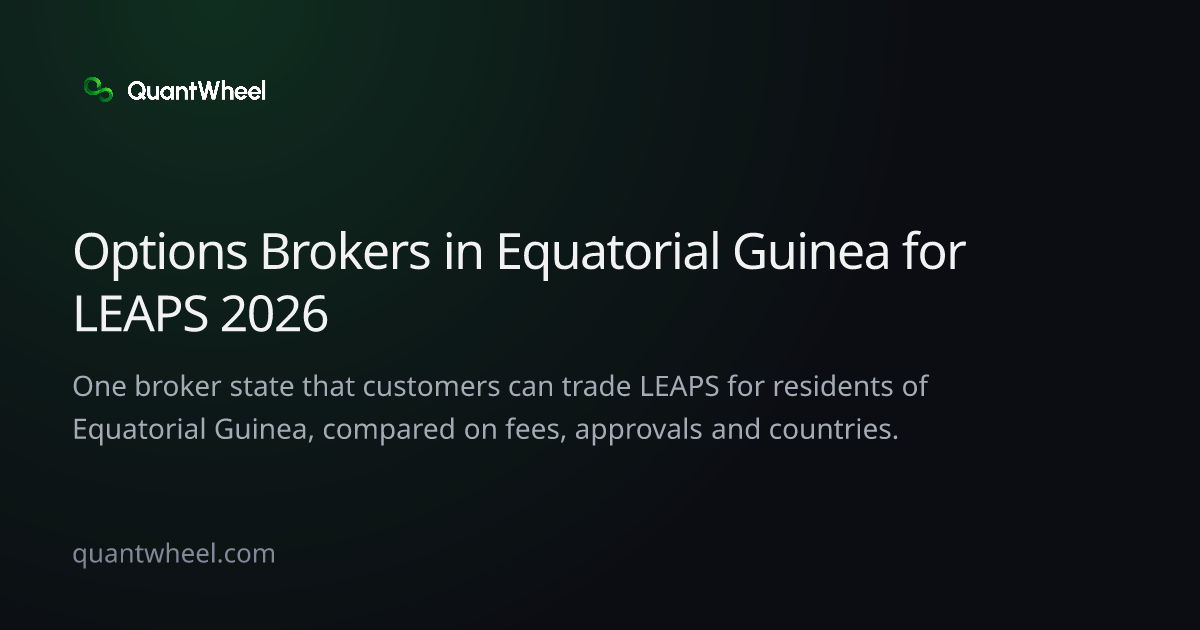 The share card of Options brokers in Equatorial Guinea for LEAPS