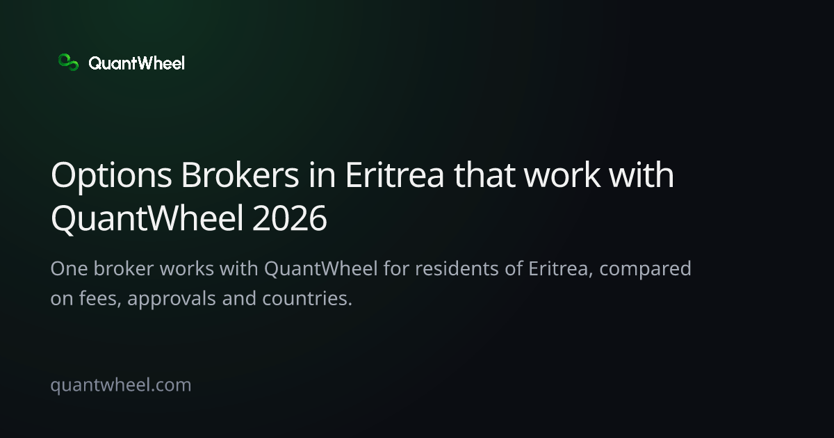 The share card of Options brokers in Eritrea that work with QuantWheel