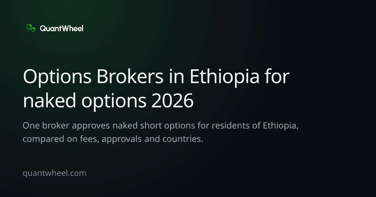 The share card of Options brokers in Ethiopia for naked options