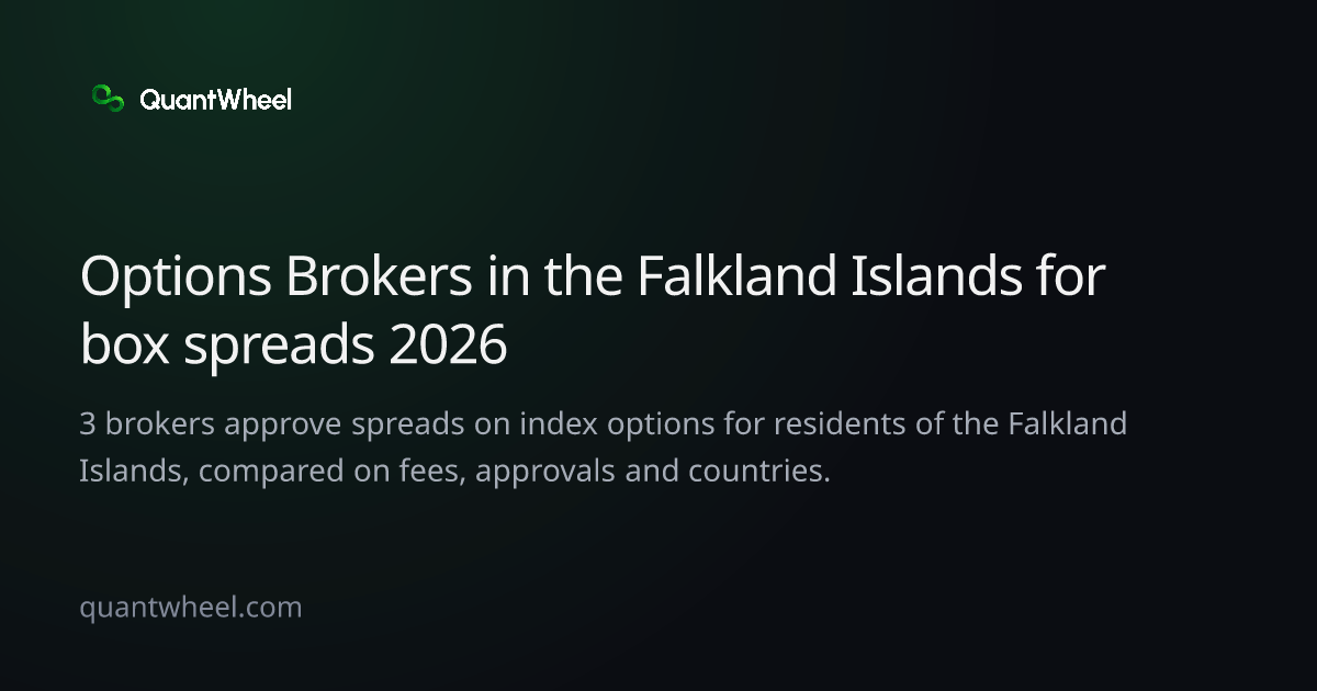 The share card of Options brokers in the Falkland Islands for box spreads