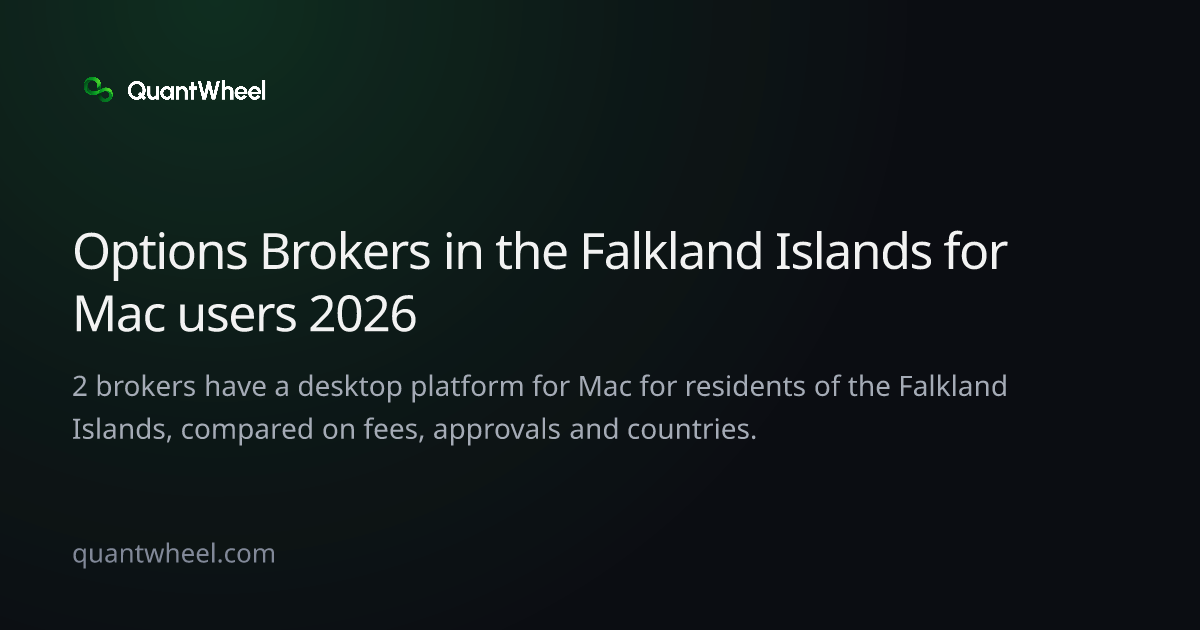 The share card of Options brokers in the Falkland Islands for Mac users