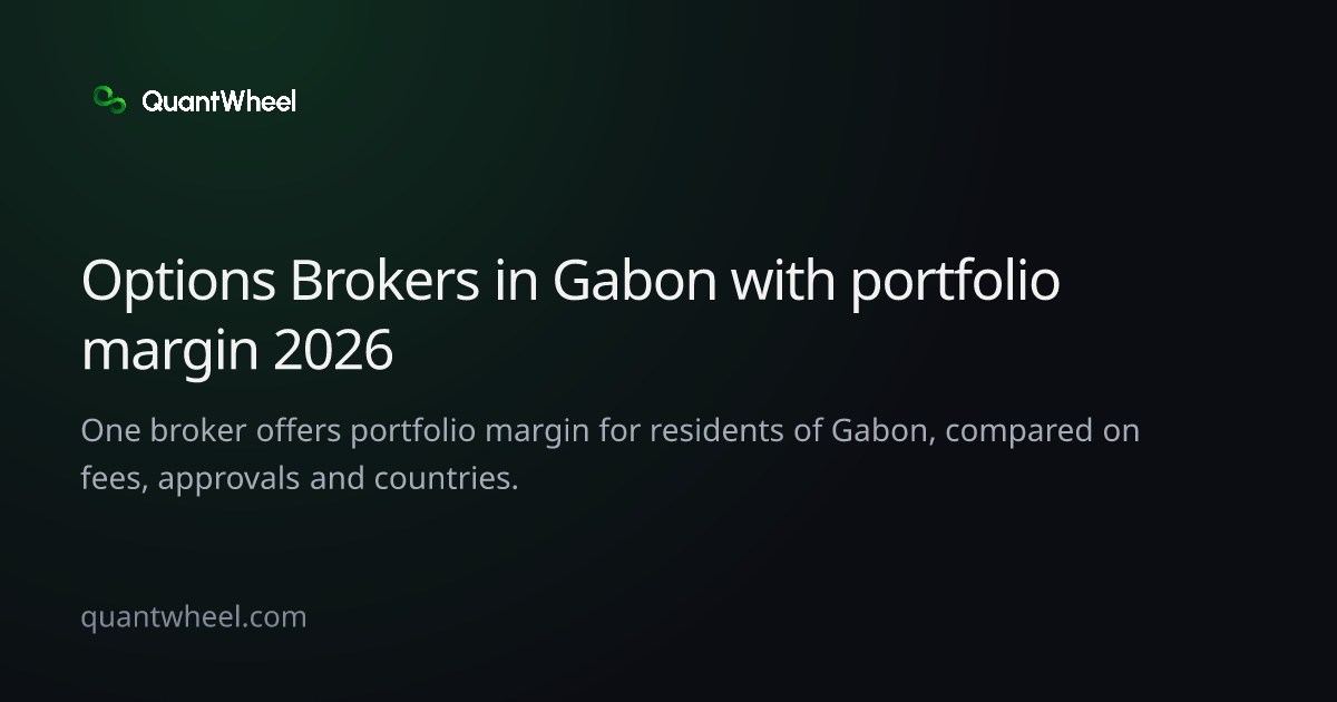 The share card of Options brokers in Gabon with portfolio margin