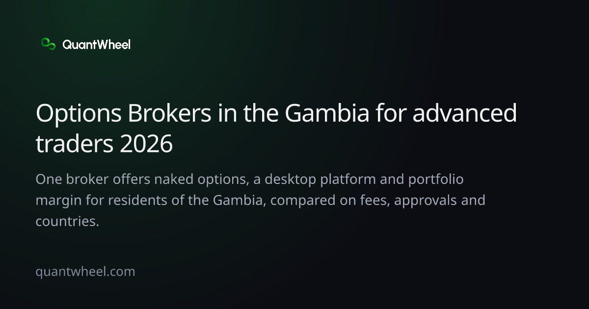 The share card of Options brokers in the Gambia for advanced traders
