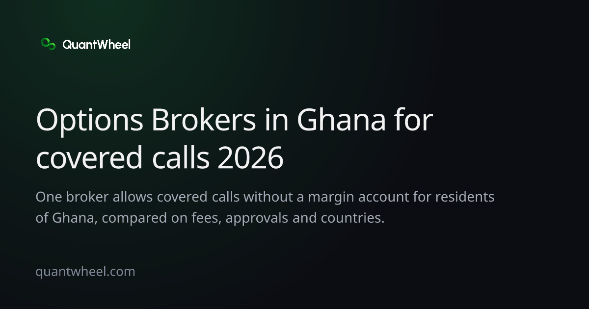 The share card of Options brokers in Ghana for covered calls