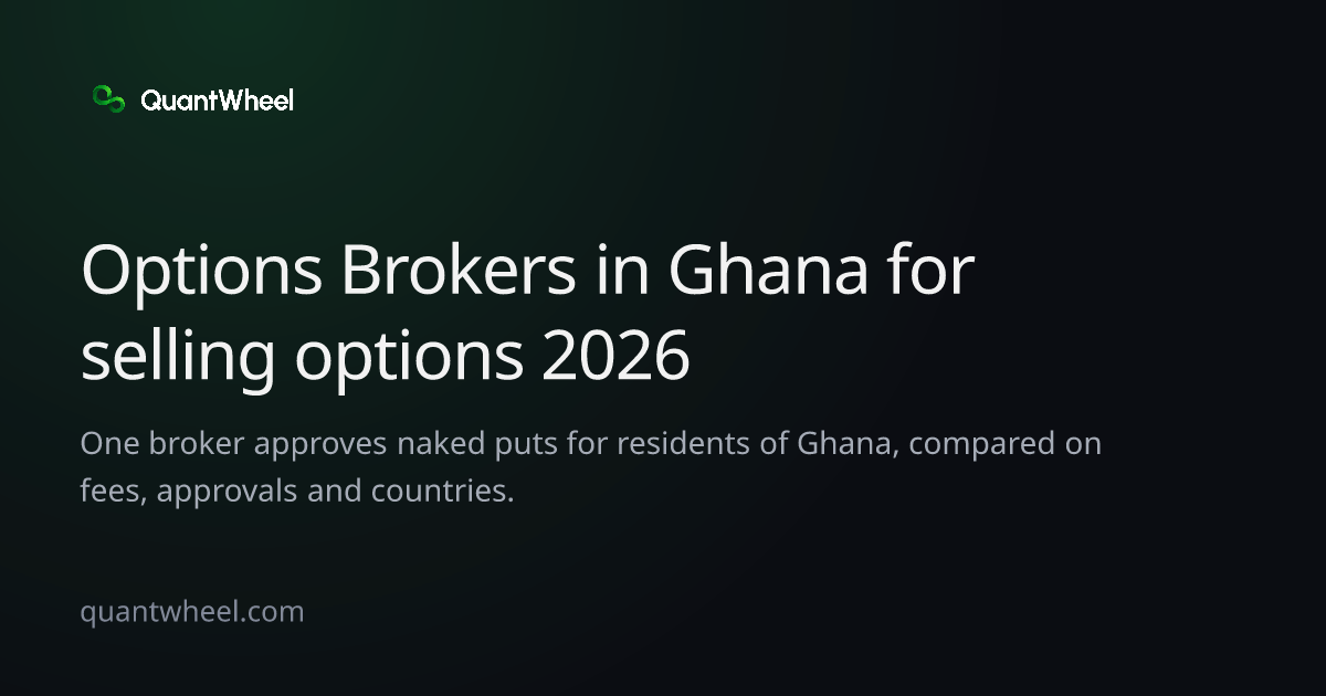 The share card of Options brokers in Ghana for selling options