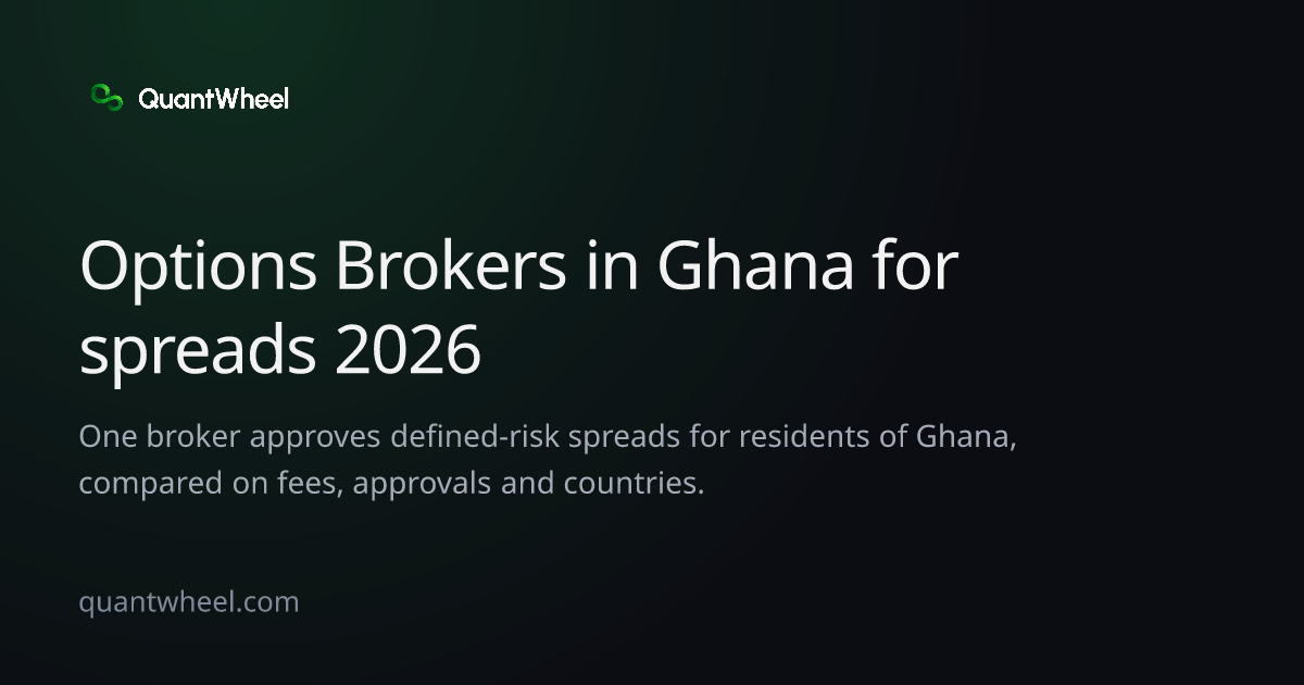 The share card of Options brokers in Ghana for spreads
